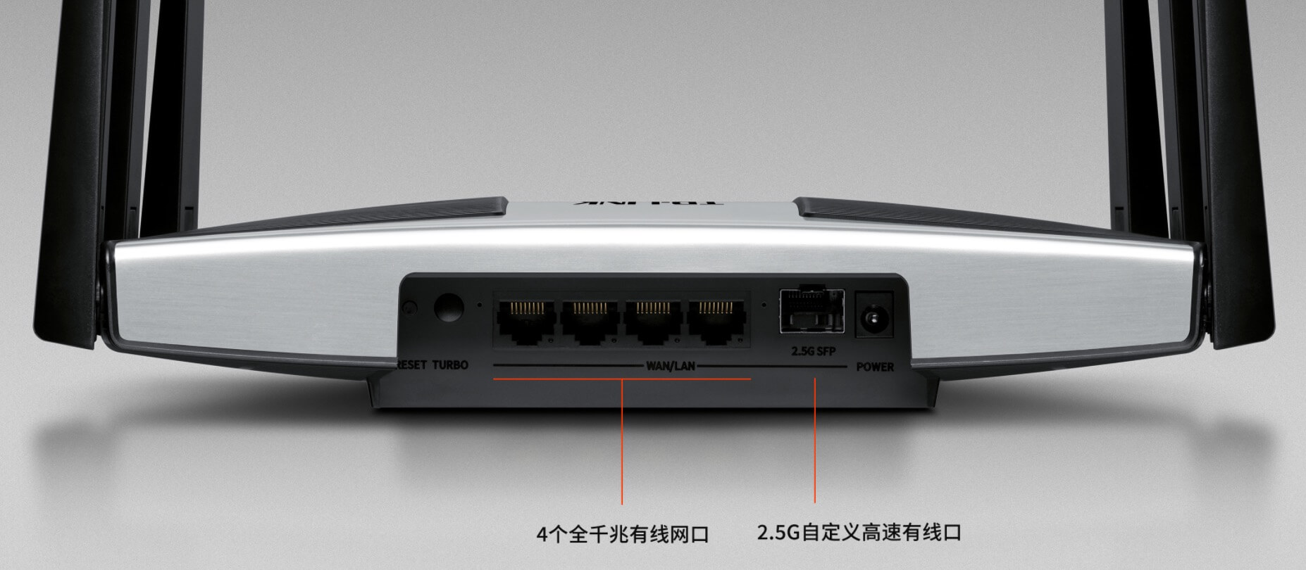 TP-LINK新款飞流路由器发布 三频10流 2.5G端口